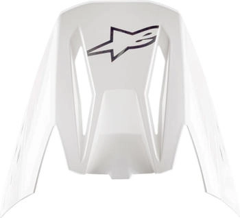 Alpinestars S-M5 Solid Helmschirm weiss für Männer