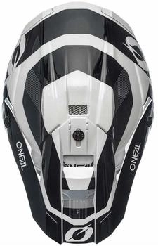 O'Neal 10SRS Hyperlite Compact Helmschirm Schwarz/Weiß