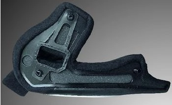 X-lite X-1005/Ultra Carbon Wangenpolster schwarz Größe 20 mm