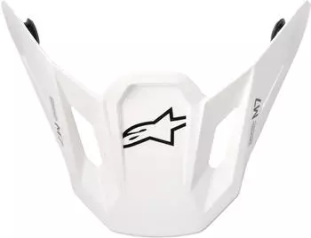 Alpinestars S-M7 Solid Helmschirm Weiß