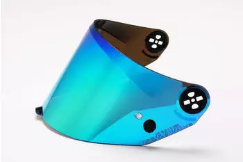 Nolan X-903/Ultra Carbon Visier verspiegelt Blau-Verspiegelt