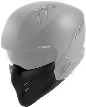 Suomy Armor Plain Kinnschutz unisex Matt-Schwarz