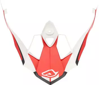 Acerbis Reactive Helmschirm unisex Matt Weiß/Blau/Rot