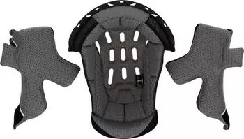 Acerbis X-Track Innenfutter/Wangenpolster XS Schwarz/Grau