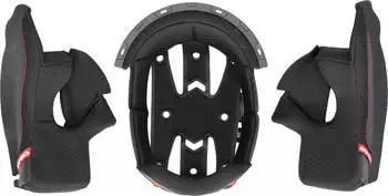 Acerbis Tarmak-X Innenfutter/Wangenpolster XXL male Schwarz