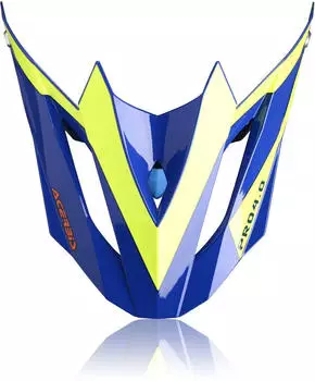 Acerbis Profile 4 Helmschirm blau-gelb für Männer