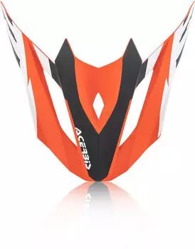 Acerbis Profile 4 Helmschirm schwarz-weiss-orange für Männer