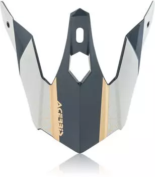 Acerbis Steel Junior/Eclipse Helmschirm male Gold/Grau/Hellgrau