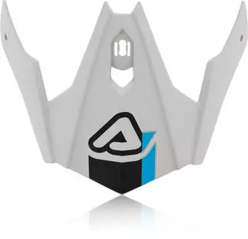 Acerbis Aria Helmschirm unisex Hellgrau/Schwarz/Hellblau