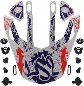 LS2 MX702 Fantasy Helmschirm für Männer
