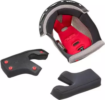 O'Neal 1SRS Innenfutter/Wangenpolster Kinder L Schwarz/Grau