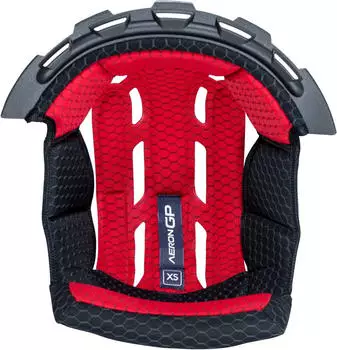 SHARK Aeron-GP Innenfutter M Schwarz/Rot