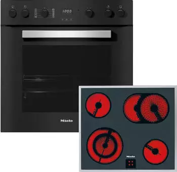 Miele H 2459 E obsidanschwarz+ KM 6003 LPT