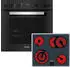 Miele H 2459 E obsidanschwarz+ KM 6003 LPT