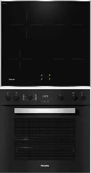 Miele H 2457 I Active obsidanschwarz + KM 7062 FR