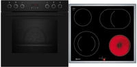 NEFF Elektro-Herd-Set "E2CCG6AK3" Pyrolyse-Selbstreinigung