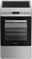 BAUKNECHT Elektro-Standherd "B5V8LMX" Hydrolyse Hei&szlig;luftbackofen mit 8 Funktionen
