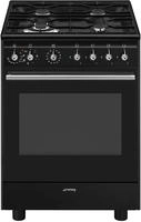Smeg Concert CX61GMBL cucina Elettrico Gas Nero A