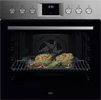 AEG Elektro-Herd-Set Serie 5000 "OU5AE20SM" Aqua Clean Gleichm&auml;&szlig;iges Garen...