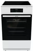 GORENJE Induktions-Standherd "GEIT5C60WPG" mit 1-fach-Teleskopauszug Aqua Clean 1
