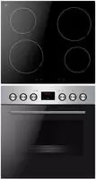 Amica Induktions Herd-Set "EHI 935 333 E" Steam Clean Backofen;Induktionskochfeld, 1