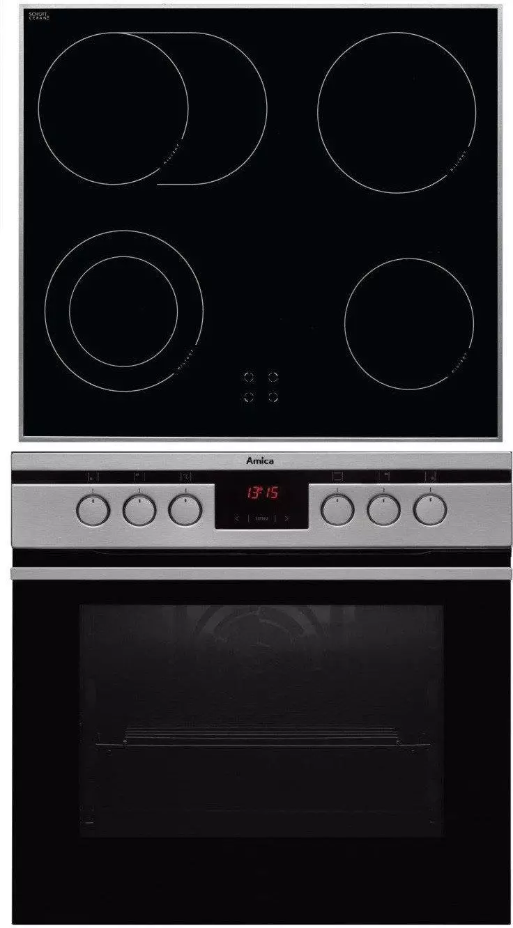 Amica EHC12761E Herd-Kochfeld-Kombination (Einbau) 59,5 cm