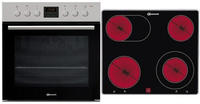 Bauknecht 859800008027, Bauknecht HEKO H200 (edelstahl + edelst) Herdset,