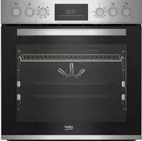 BEKO Elektro-Herd-Set "BBUM12328X" mit 1-fach-Teleskopauszug Gleichm&auml;&szlig;ige Hei&szlig;luft
