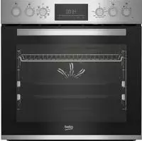 BEKO Elektro-Herd-Set Einbauherd-Set "BBUM12322X" mit 2-fach-Teleskopauszug