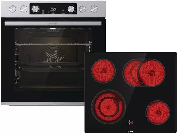Gorenje BCS6737E06X + ECD634SC