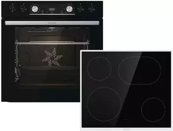 Gorenje BLACK SET 4 (BCX6737E05BG + ECD634X)