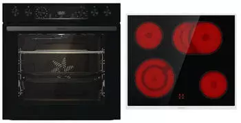 Gorenje BCS6737E06BG + ECD634X