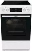 GORENJE Elektro-Standherd "GECS5C60WPA" mit 2-fach-Teleskopauszug Aqua Clean