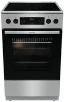 GORENJE Elektro-Standherd "GECS5C70XPA" mit 2-fach-Teleskopauszug Aqua Clean