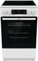 GORENJE Elektro-Standherd "GECS5C70WA" mit 1-fach-Teleskopauszug Aqua Clean Knusprig