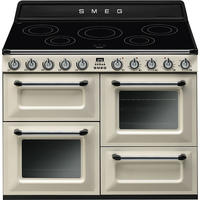 Smeg TR4110IP2, SMEG TR4110IP2 Standherd mit Induktion 110 cm Victoria Creme