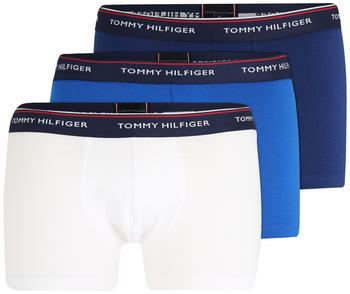 Tommy Hilfiger 3-Pack Stretch Cotton Trunks blue depths/lapis blue/white (1U87903842-0WS)