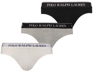 Ralph Lauren 3-Pack Slip (714835884) white/grey/black