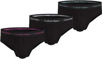 Calvin Klein Slip Boxer 3-Pack black (U2661G-H50)