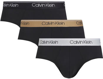 Calvin Klein Slip Boxer 3-Pack black (NB2568A-GF0)