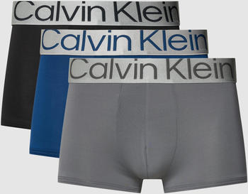 Calvin Klein 3-Pack Low Rise Boxer (NB3074A) blue shadow/grey sky/black