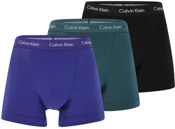 Calvin Klein 3-Pack Shorts - Cotton Stretch (U2662G) spectrum blue/black/atlantic deep