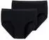 Feinripp (005136-000) schwarz