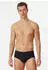 Schiesser 2-Pack Sportslips mit Eingriff Feinripp Original Feinripp (005136-000) schwarz