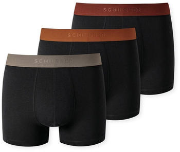 Schiesser Shorts 3-Pack Organic Cotton mehrfarbig 95/5 (180194-901)