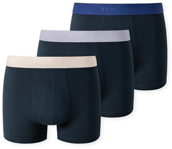 Schiesser Shorts 3-Pack Organic Cotton mehrfarbig 95/5 (180194-908)
