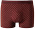 Schiesser Shorts Pure Micro gemustert terracotta/weiß (180204-532)