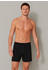 Schiesser Boxershorts 2-Pack Jersey (180930-000) schwarz