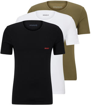 Hugo 3-Pack T-Shirt RN (50480088) black