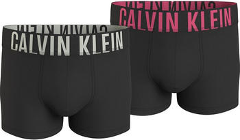 Calvin Klein 2-Pack Boxershorts (000NB2602A) celadon tint/fuchsia/rose logos